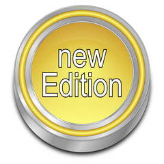 New Edition Button - 3D illustration