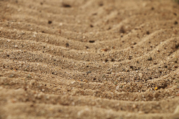 Texture of sea yellow sand