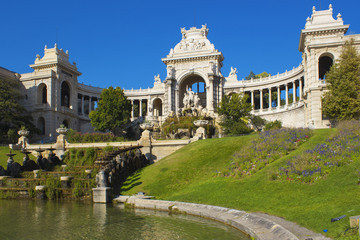 Fototapeta premium Palais Longchamp in Marseille, France