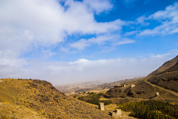 イエメン・サナア近郊の風景