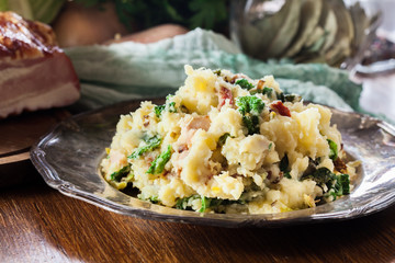 Colcannon, traditional Irish dish