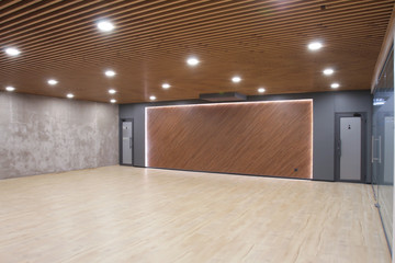 Interior of an empty room in a modern office of the business center