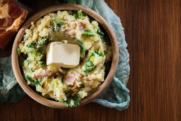 Colcannon, traditional Irish dish