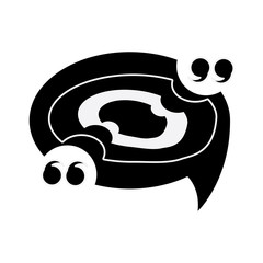 Speech bubble design