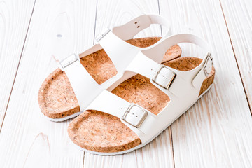 unisex leather sandals