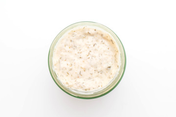 tartare sauce jar