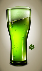 Advertising traditional St.Patricks Day. Highly detailed illustration.