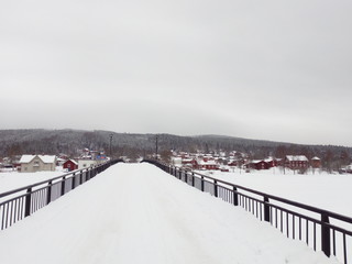 Winter in der Gagnef Region,Dalarna
