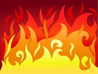 Flame background