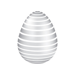 decorative easter egg ornament festive vector illustration