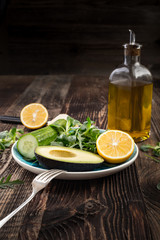 Ingredients for the preparation of lettuce