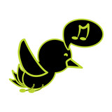 cute bird icon image
