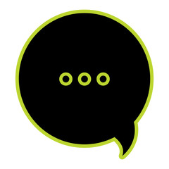 Speech bubble design