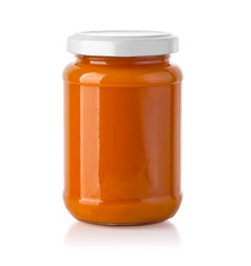 Juice bottle isolated