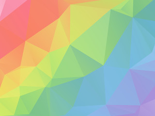 color spectrum geometric mosaic background