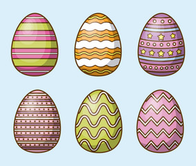Happy easter day design