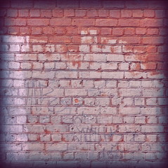 Urban Graffiti Grunge Brick Wall With Abstract Frame Background Texture