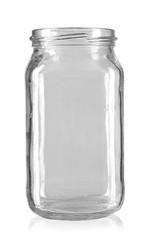 high glass jar