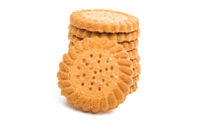 butter biscuits isolated