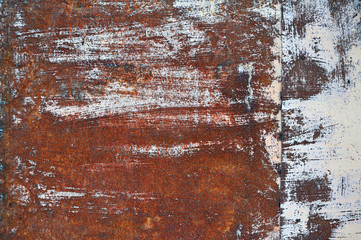 Rusty metal background