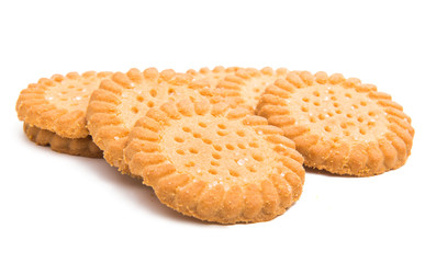 butter biscuits isolated