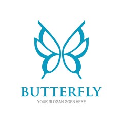 Butterfly logo template
