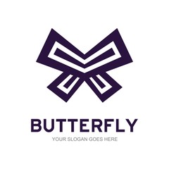 Butterfly logo template