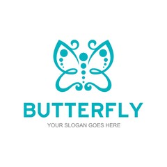 Butterfly logo template