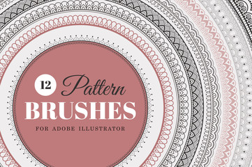 12 Pattern Brushes