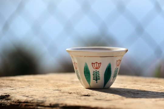 Traditional Lebanese Coffee Cup