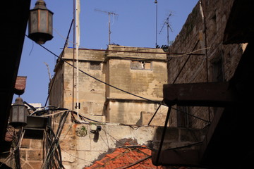 vieux batiment de Tripoli au Liban
