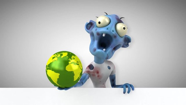 Fun zombie - 3D Animation