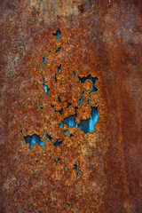 Rusty metal background
