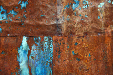 Rusty metal background