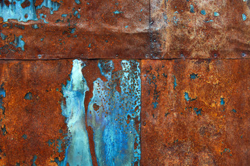 Rusty metal background