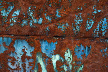 Rusty metal background