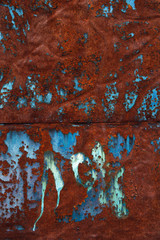 Rusty metal background