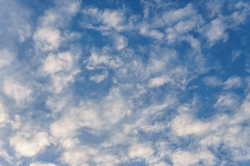 Cloud and blue sky background