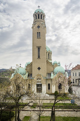 Fototapeta na wymiar Cathedral of the Birth of the Theotokos