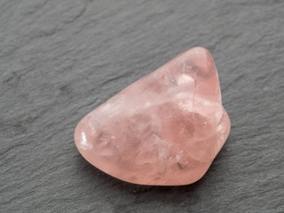 Raw rose quartz - semiprecious gem used for jewels  and alternative medicine