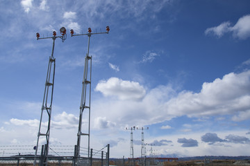 アプローチライト Approach light 飛行機なし