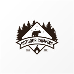 Camping Logo Design