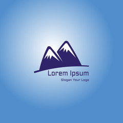 Mountain Logo template
