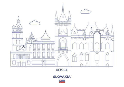 Kosice City Skyline, Slovakia