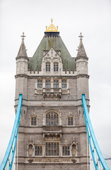 Fototapeta na wymiar Tower bridge, London, England.