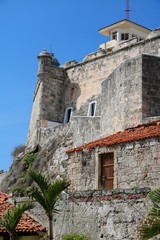 Fototapeta na wymiar Festung in Havanna, Kuba, Castillo de San Pedro de la Roca