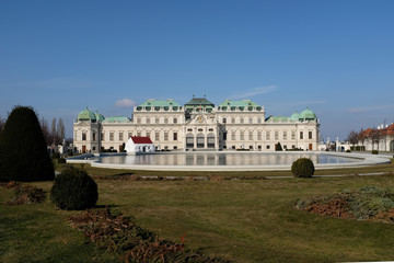 Belvedere im Winter, Wien, 2018