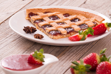 Strawberry Tart.