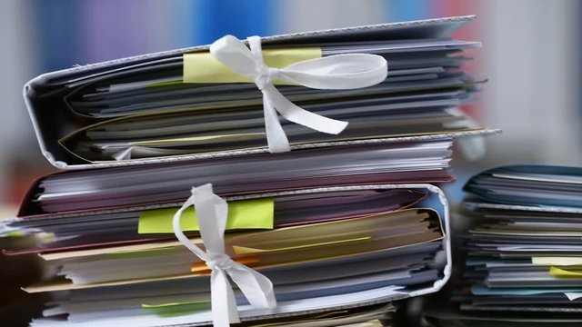 Work overload and stacks of paperwork