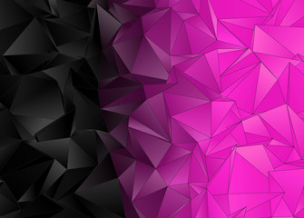 Polygonal background. Abstract triangulated texture